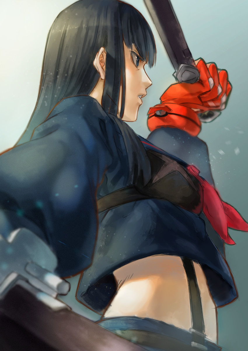 senketsu and kiryuuin satsuki (kill la kill) drawn by yangbei