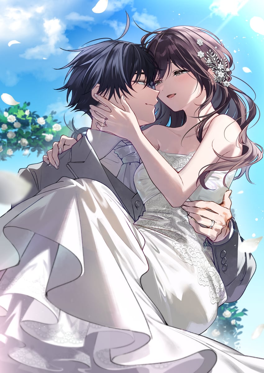 ichihara chihiro and kajikawa saki (sefri no ichihara ga nigashite kurenai) drawn by kyapefuro