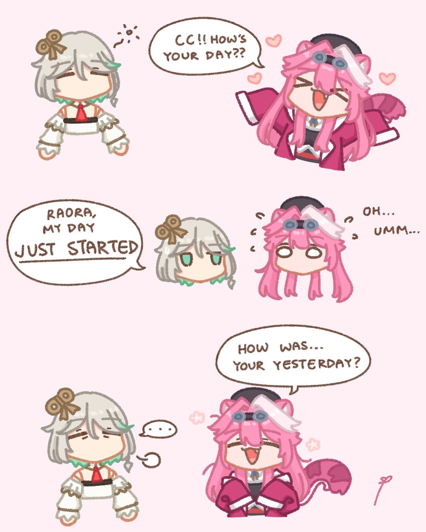 raora panthera and cecilia immergreen (hololive and 1 more) drawn by sappysque