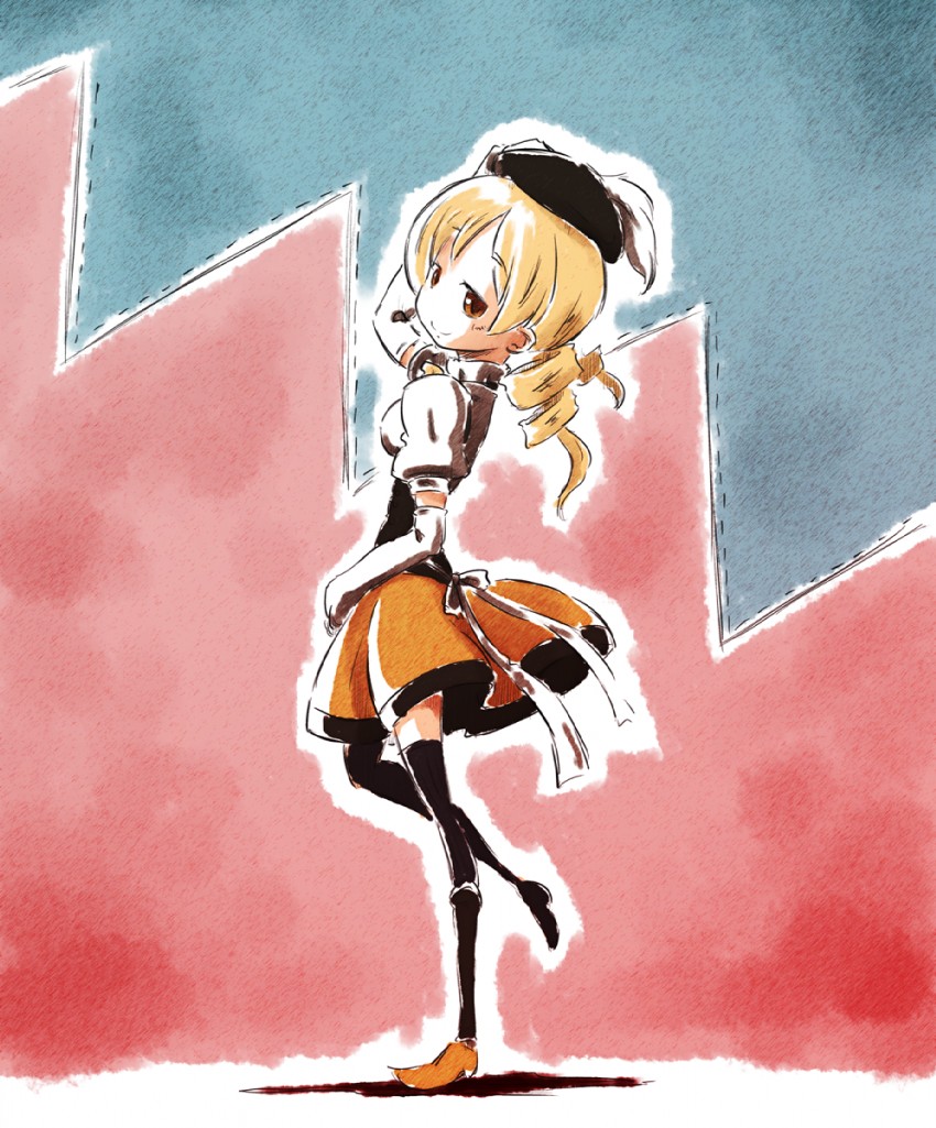 tomoe mami (mahou shoujo madoka magica) drawn by sonson_(eleven)