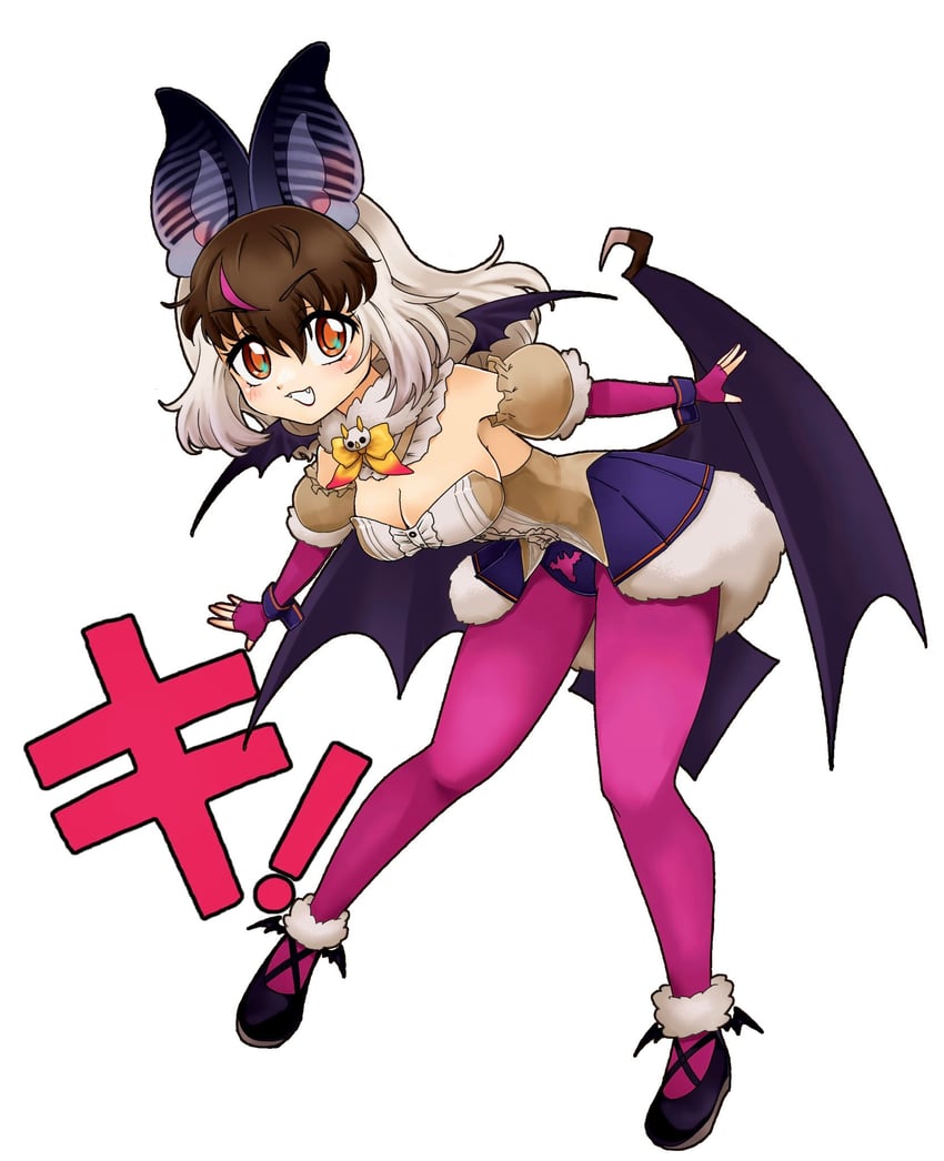 brown long-eared bat (kemono friends and 1 more) drawn by tomatokomainu