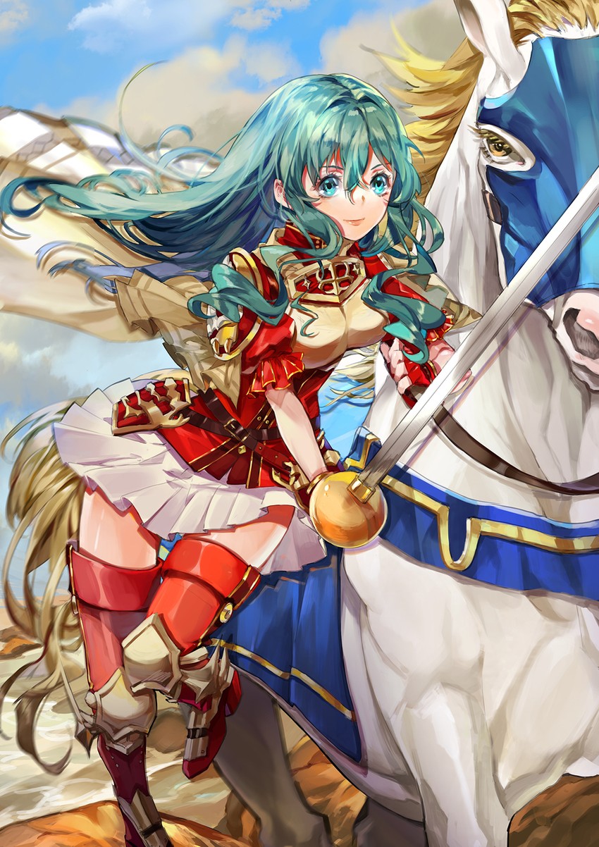 eirika (fire emblem and 2 more) drawn by mizukiyan