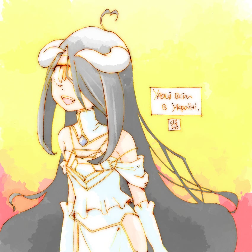albedo and sucy manbavaran (little witch academia and 1 more) drawn by shiro0909