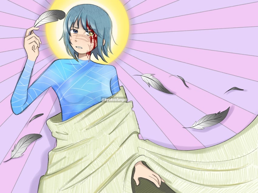 mahou shoujo madoka magica and 1 more drawn by kyokosfangs