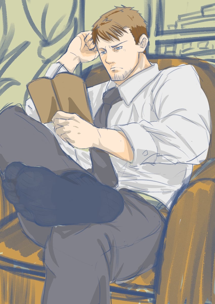 kyle hyde (hotel dusk) drawn by otoko_asizuki