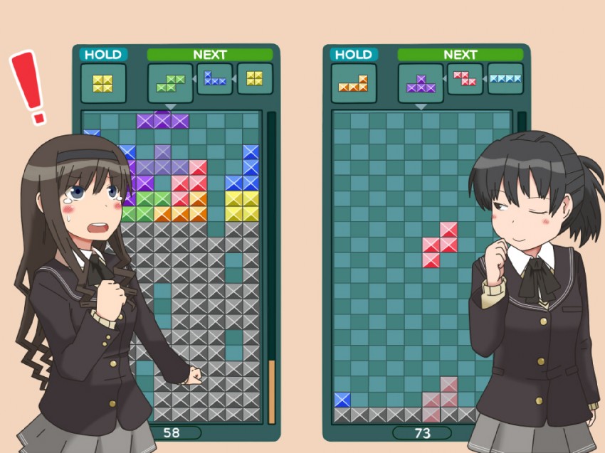 morishima haruka and tsukahara hibiki (amagami and 1 more) drawn by toumokoroshi
