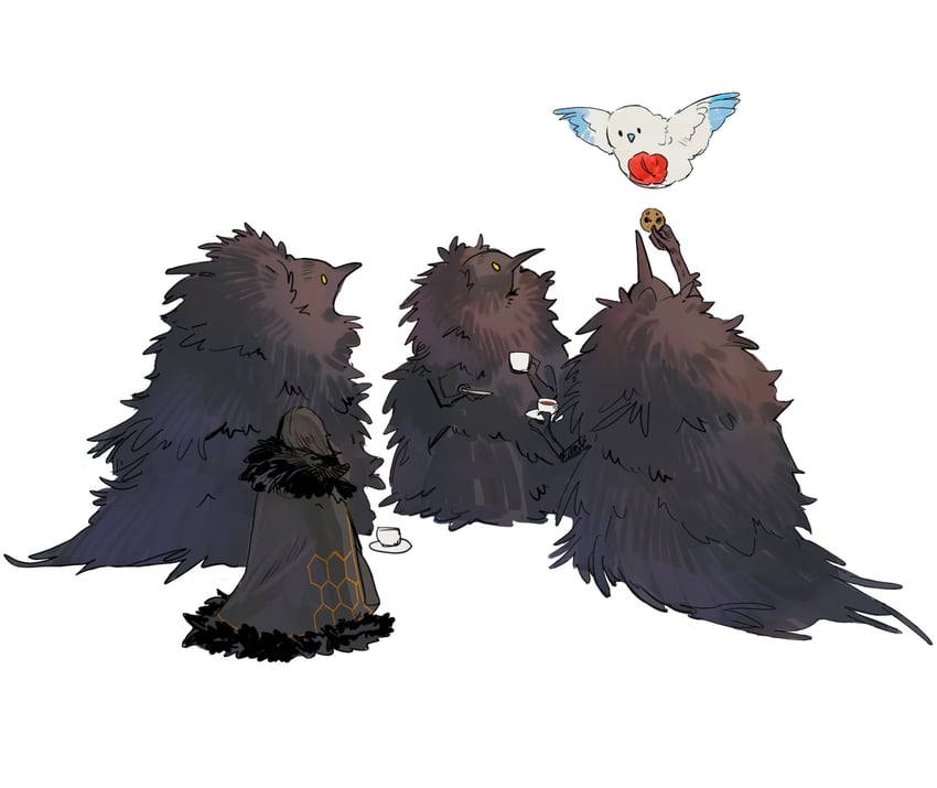 binah, punishing bird, and keeper of the black forest (project moon and 1 more)