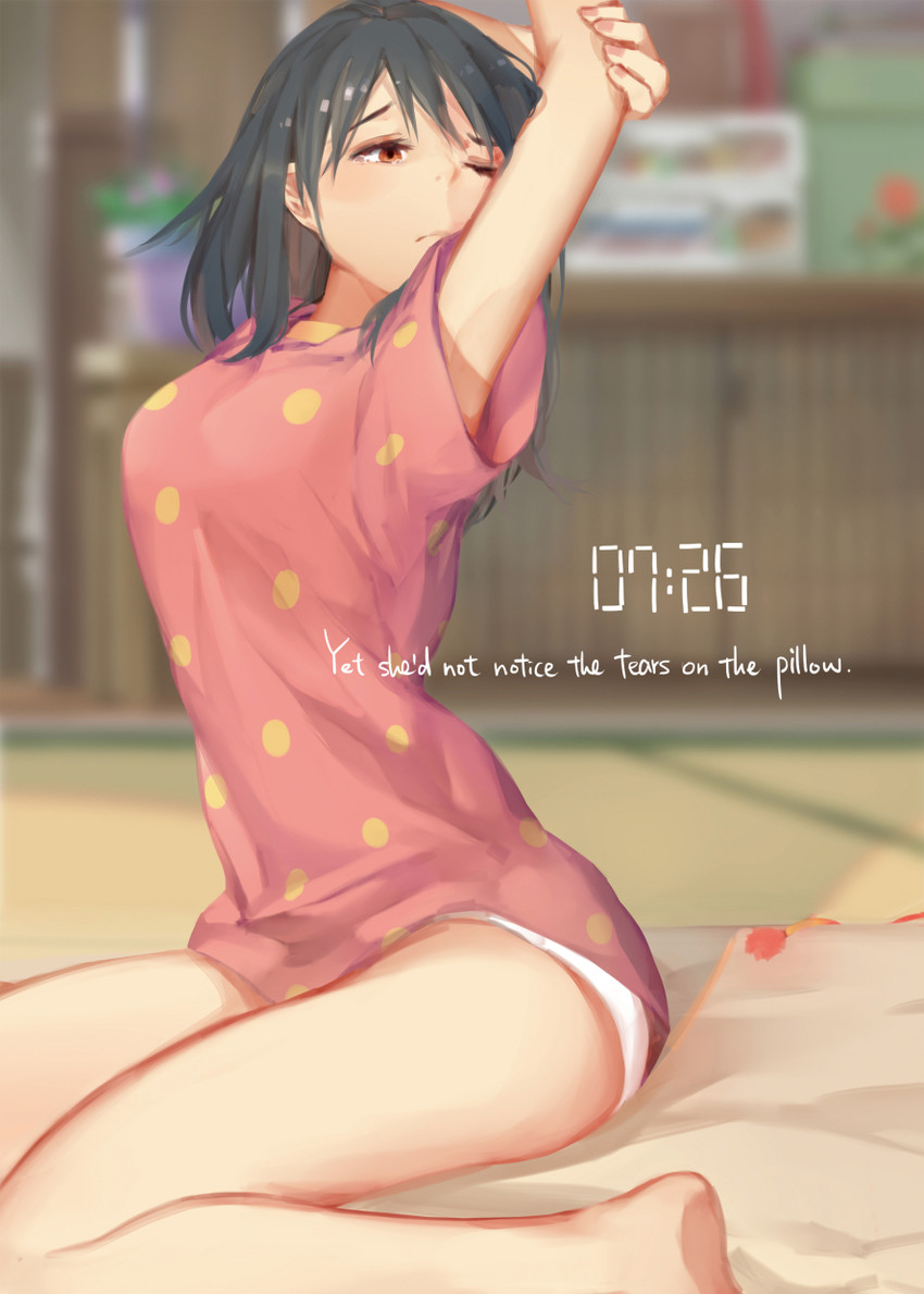 miyamizu mitsuha (kimi no na wa.) drawn by hana_mori
