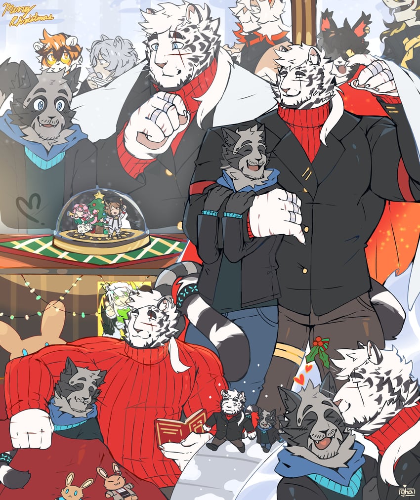 mountain, hung, waai fu, lee, aak, and 1 more (original and 1 more) drawn by graysheartart