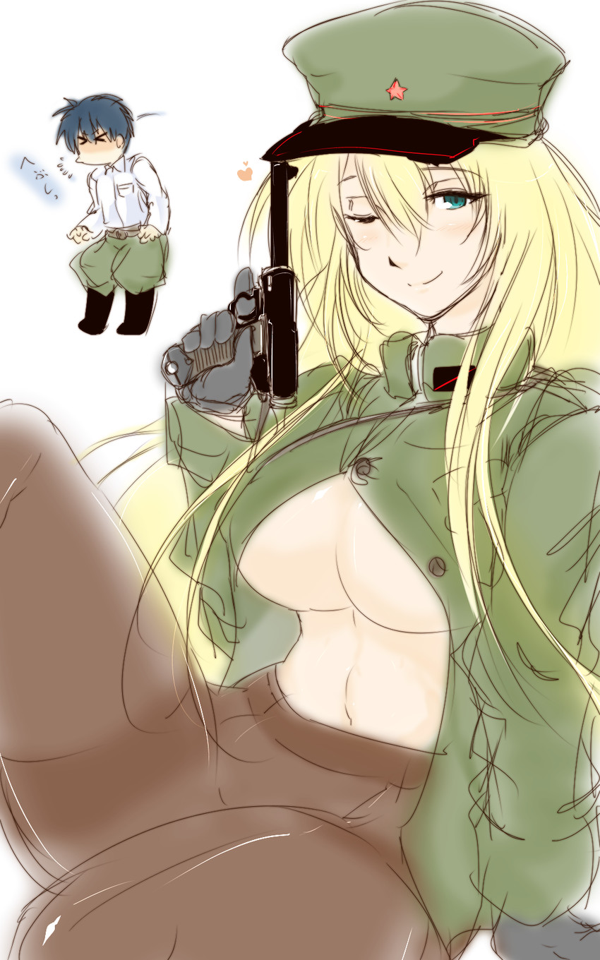 atago (original and 1 more) drawn by dandara_(karakure)