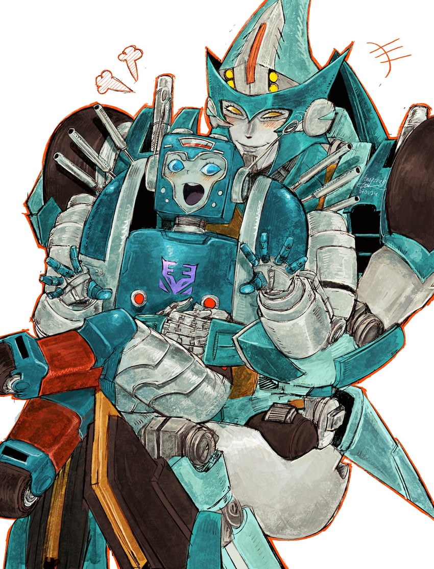 nickel and velocity (transformers and 1 more) drawn by anagorah