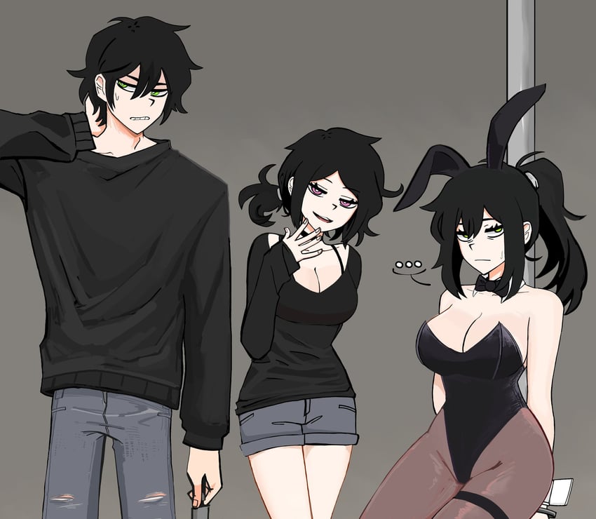 ashley graves, andrew graves, and renee graves (the coffin of andy and leyley) drawn by guguguguh