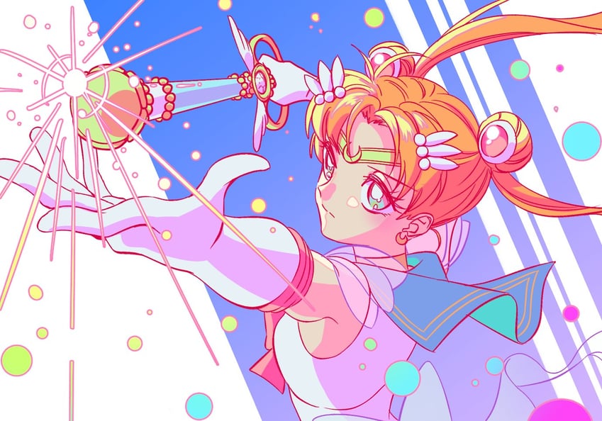 tsukino usagi, sailor moon, and super sailor moon (bishoujo senshi sailor moon and 1 more) drawn by prettysavage30