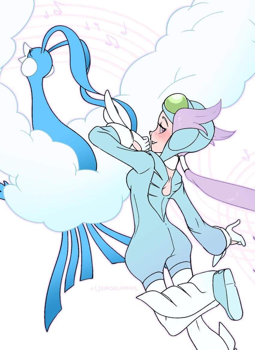 altaria and winona (pokemon and 1 more) drawn by vergolophus