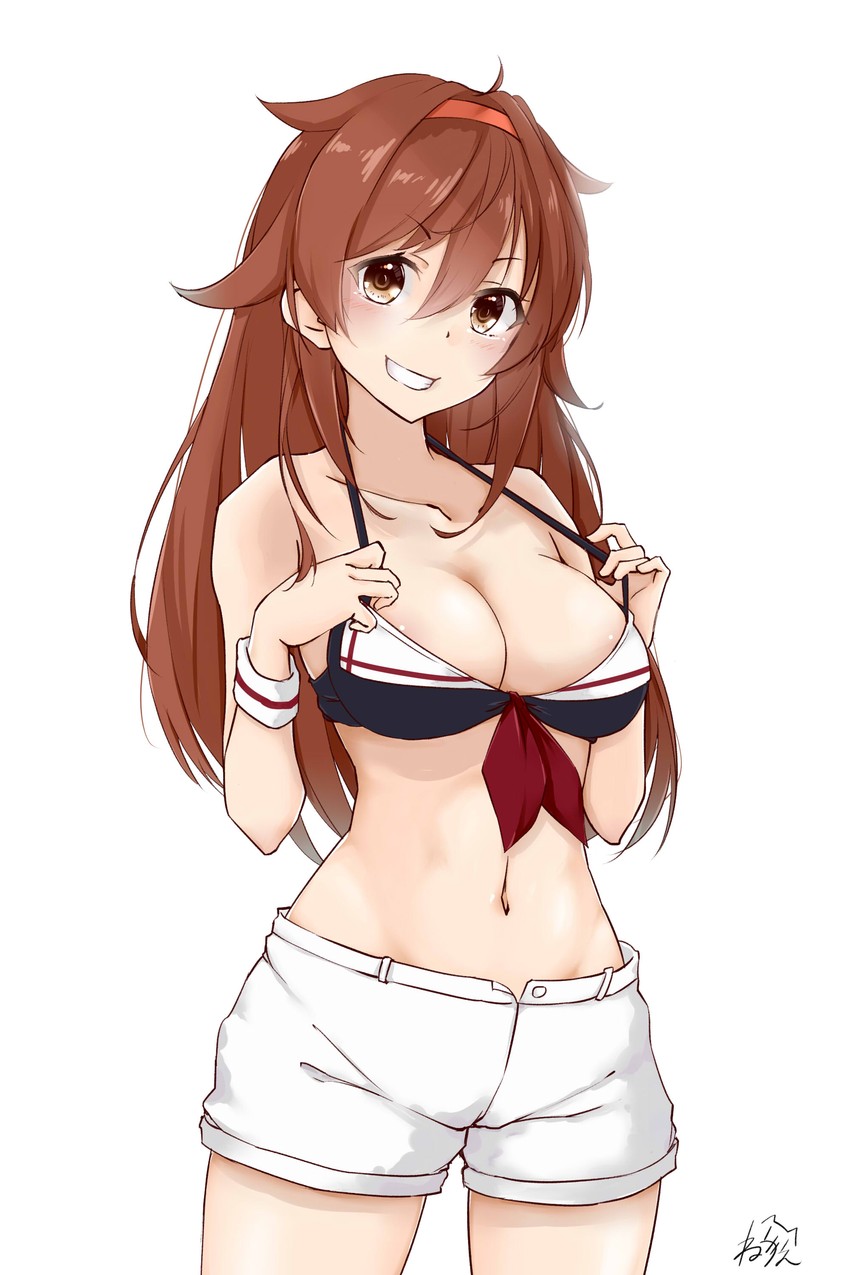 shiratsuyu and shiratsuyu kai ni (kantai collection) drawn by neve_(morris-minicooper)