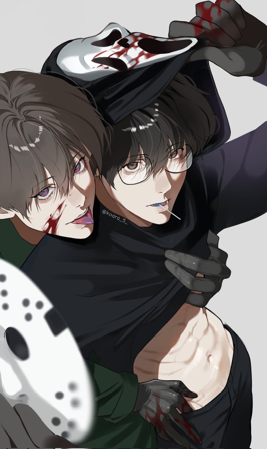 skylar yeon and cirrus baek (lost in the cloud) drawn by koara_5