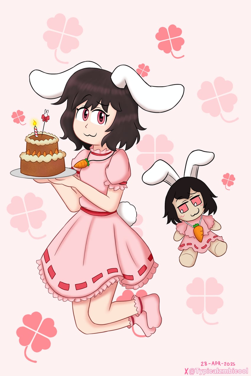 inaba tewi (touhou) drawn by typicalzombicool
