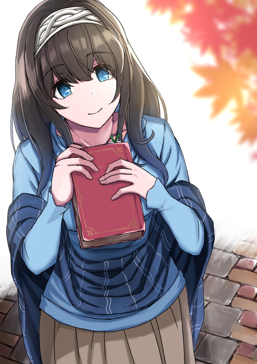 sagisawa fumika (idolmaster and 2 more) drawn by edelweiss_(wsparkz)