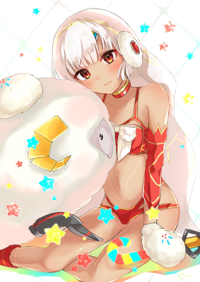 altera, altera the santa, and zerco (fate and 1 more) drawn by hiyoko_biimu