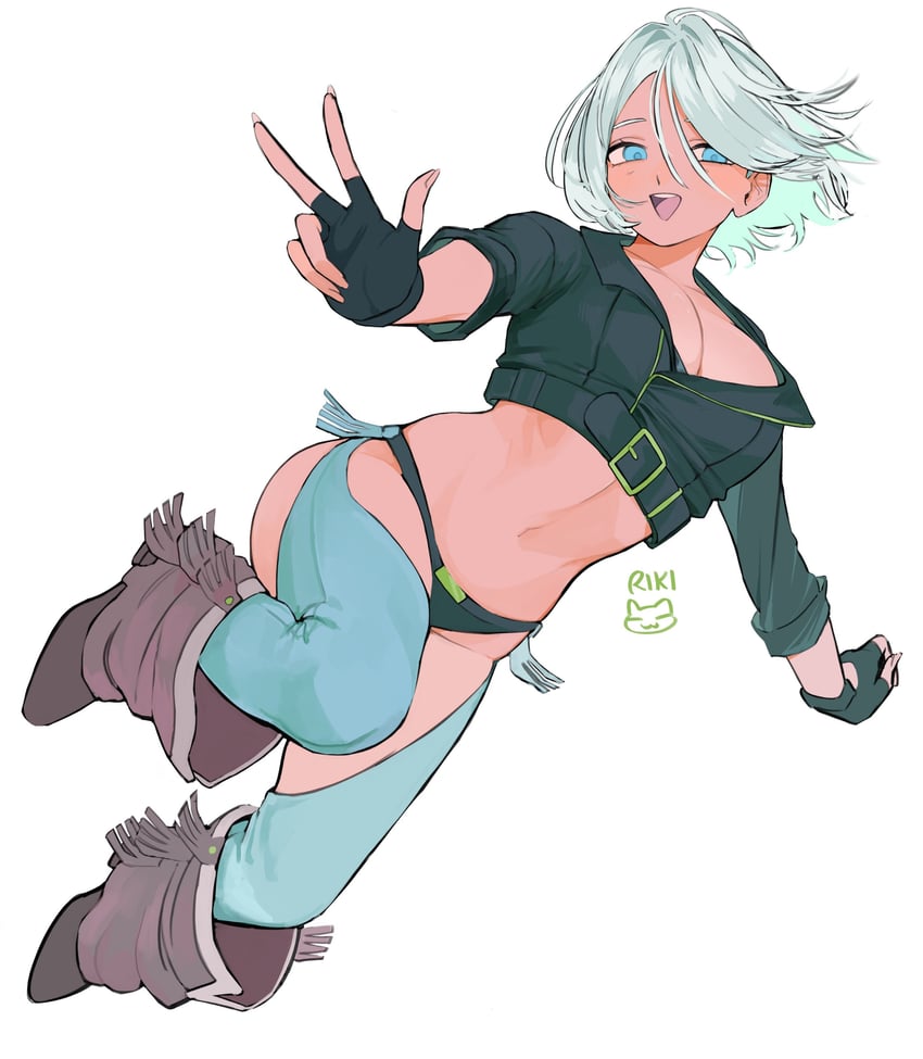 angel (the king of fighters and 2 more) drawn by rikikitty