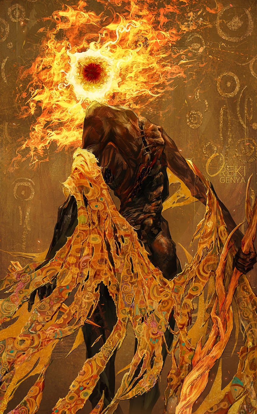 midra lord of frenzied flame (elden ring and 1 more) drawn by oreki_genya