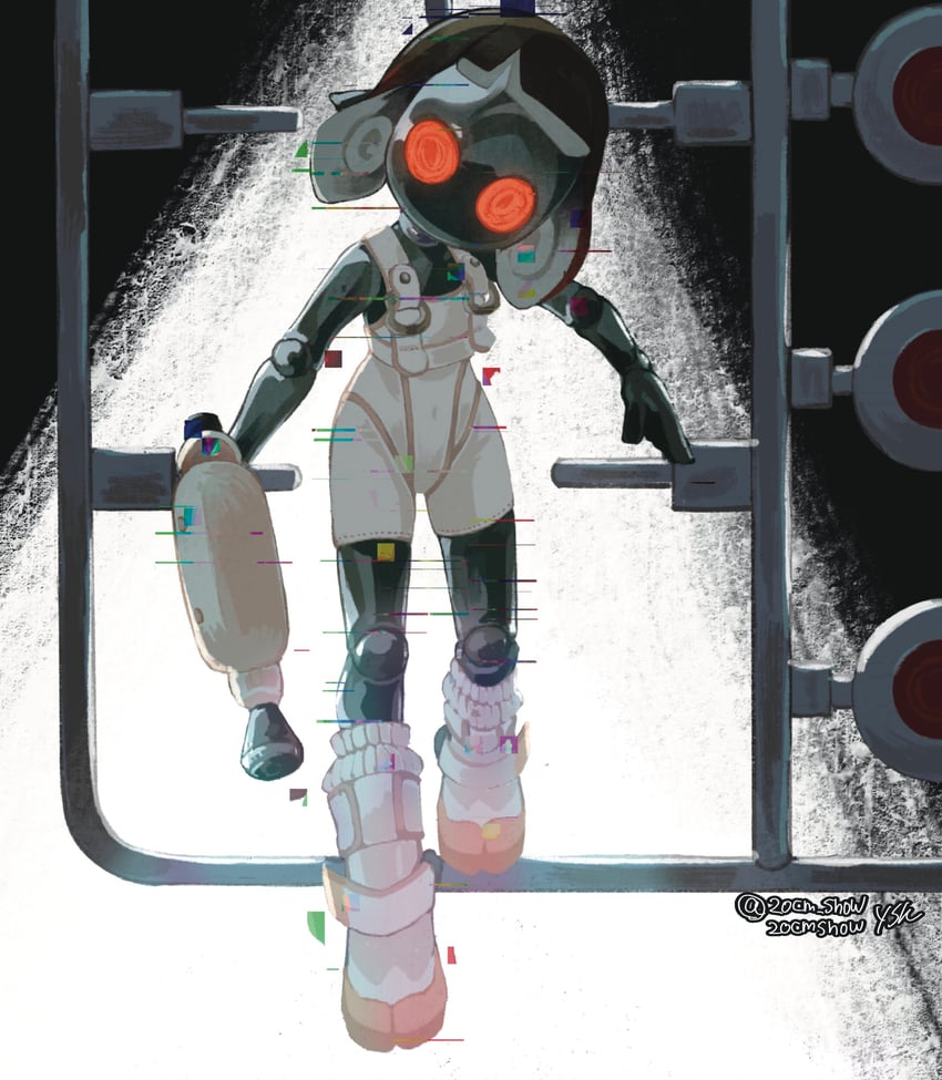 parallel canon (splatoon and 2 more) drawn by 20cm_snow