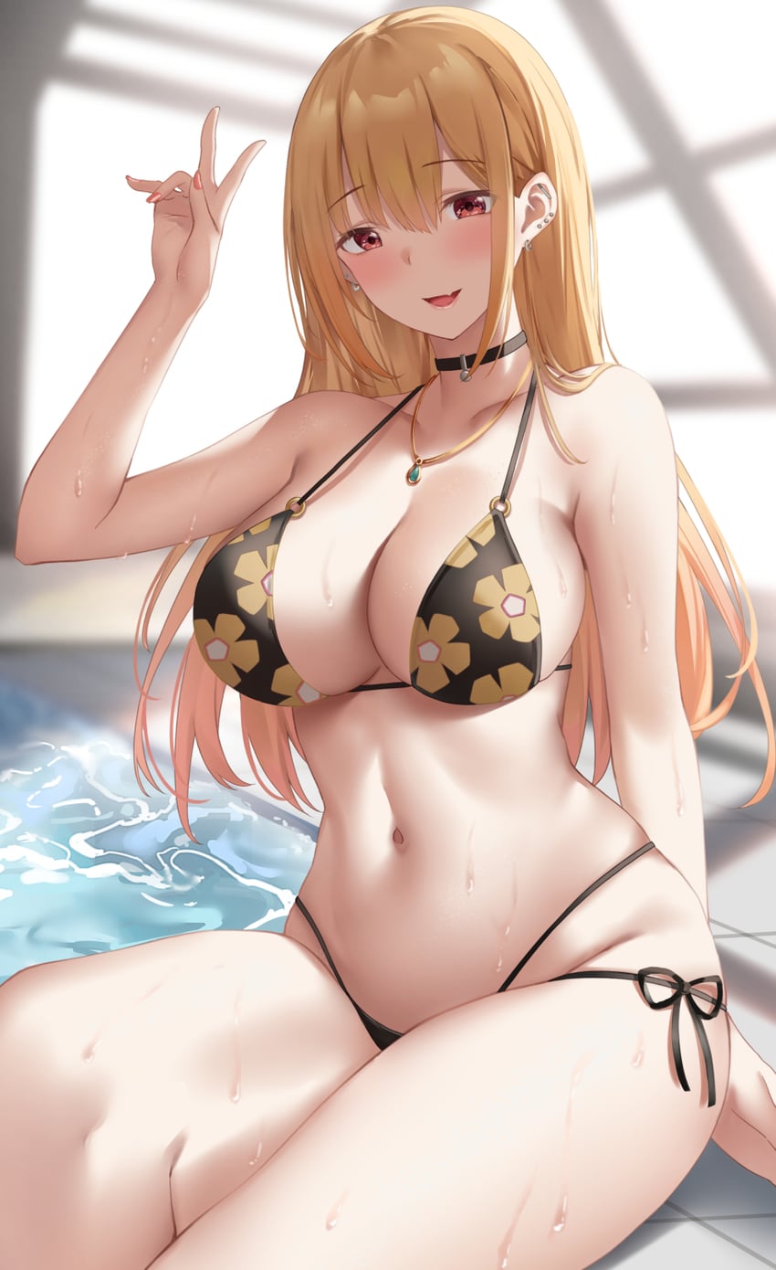 kitagawa marin (sono bisque doll wa koi wo suru) drawn by suzuame_yatsumi