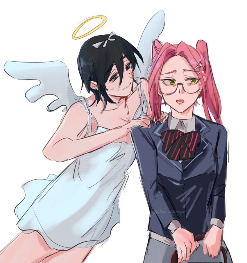 sua and mizi (alien stage) drawn by the_quipper