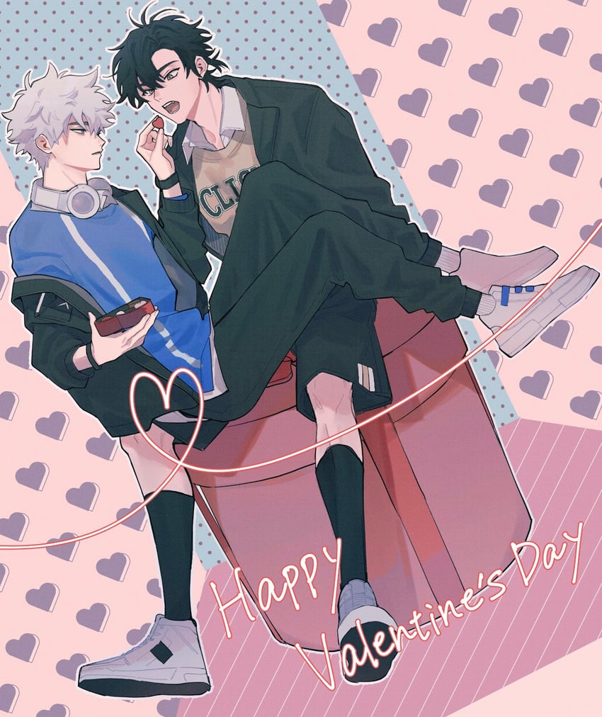 cheng xiaoshi and lu guang (shiguang dailiren) drawn by zariganihouse