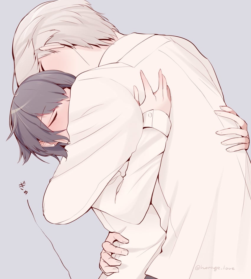 narukami yu and shirogane naoto (persona and 1 more) drawn by horage_love