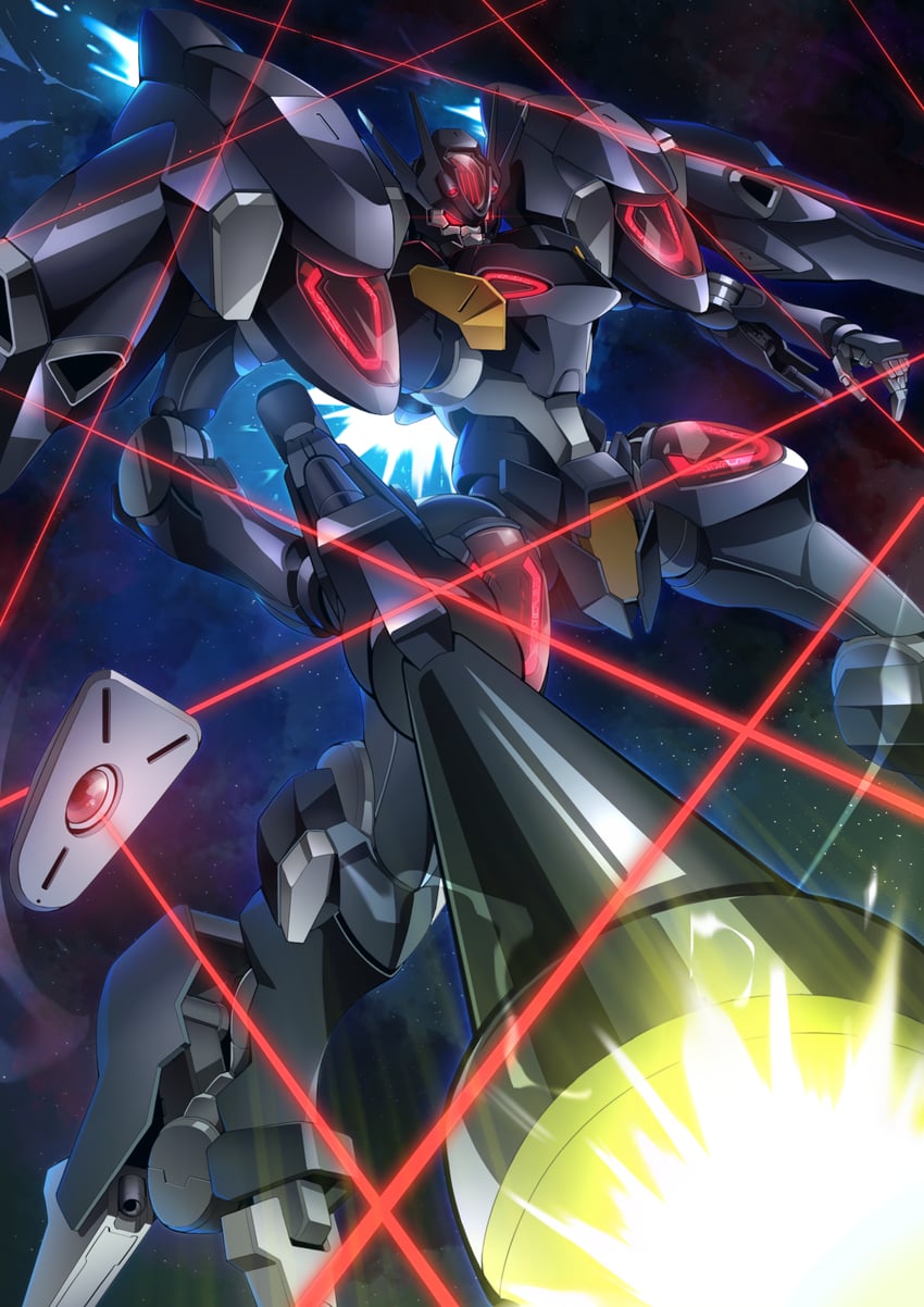 gundam pharact (gundam and 1 more) drawn by gamiani_zero