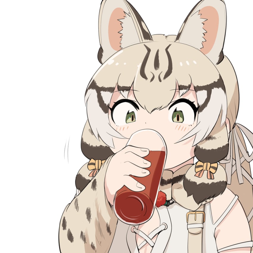 geoffroy's cat (kemono friends and 1 more) drawn by mcgunngu