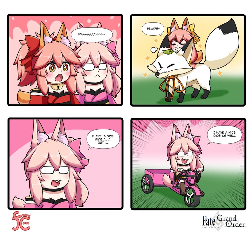 tamamo, tamamo cat, koyanskaya, and tamamo aria (fate and 2 more) drawn by keita_naruzawa