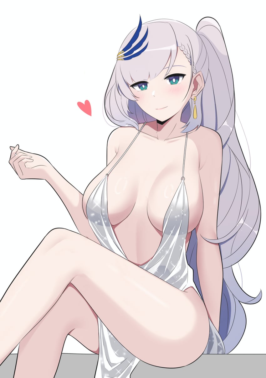 st. louis and pavolia reine (hololive and 2 more) drawn by yuuta_(yuuta0361)