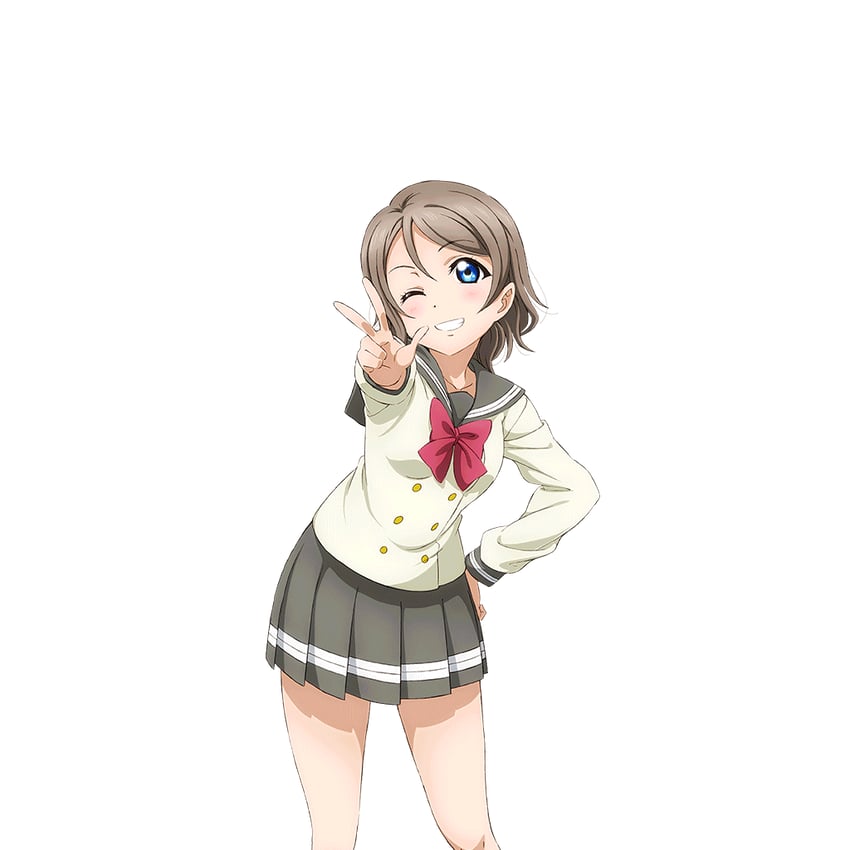 watanabe you (love live! and 2 more) drawn by murota_yuuhei