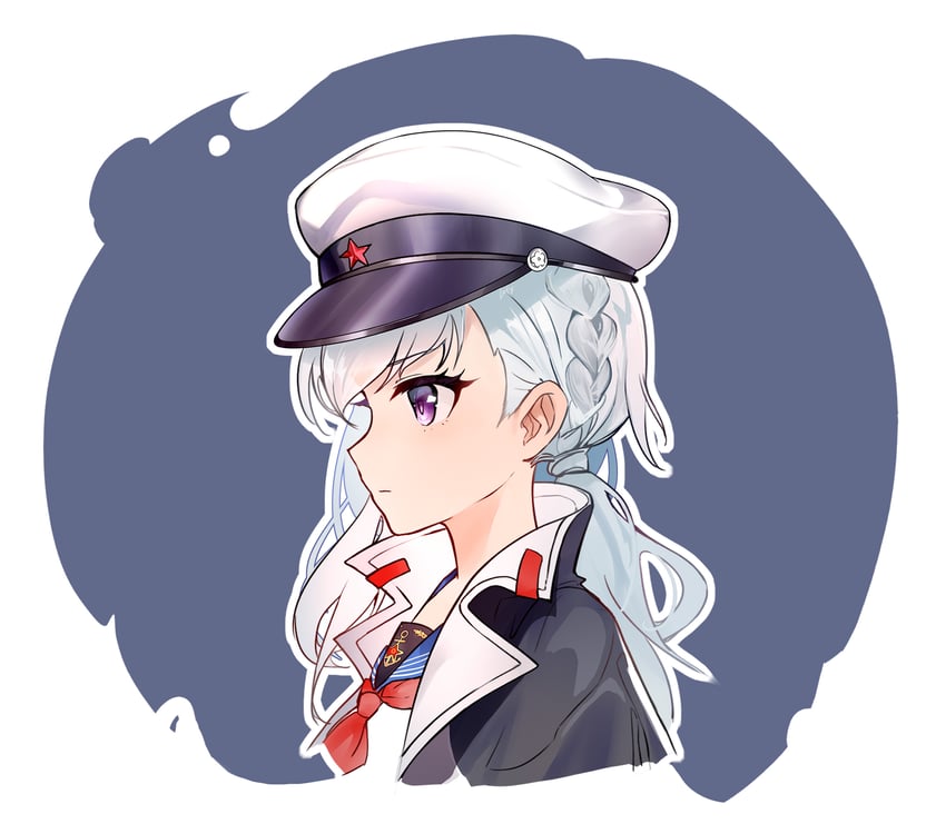 anshan (warship girls r) drawn by deer_gu_fu_fu_ball