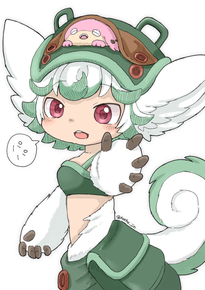 prushka and meinya (made in abyss) drawn by auchu_jin