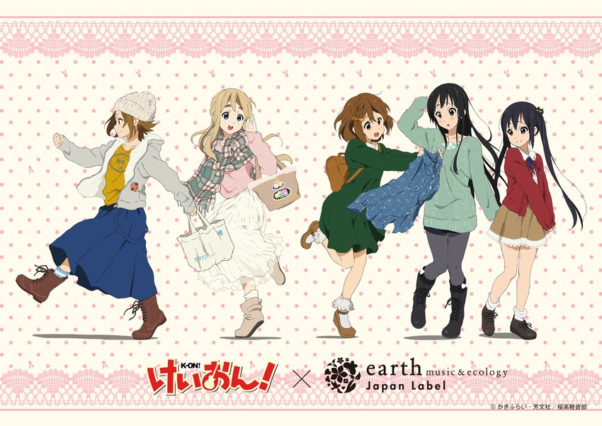 akiyama mio, nakano azusa, hirasawa yui, tainaka ritsu, and kotobuki tsumugi (k-on!) drawn by tsunoda_yuuki