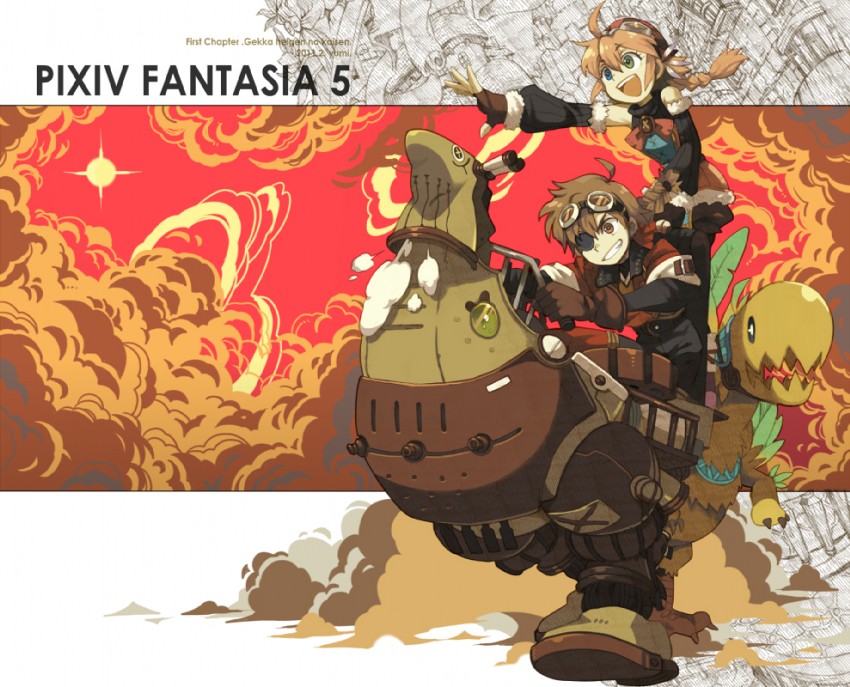 pixiv fantasia and 1 more drawn by yumi_(yupopi)