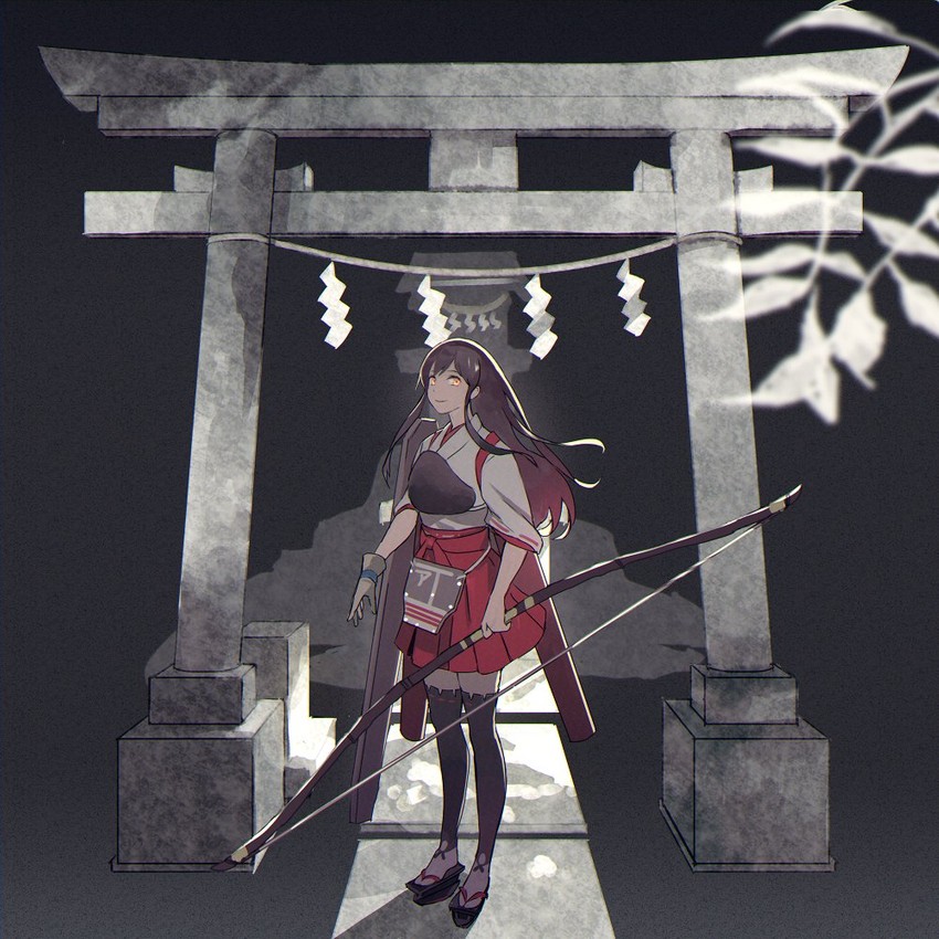 akagi and akagi kai ni (kantai collection) drawn by kasumi_(skchkko)