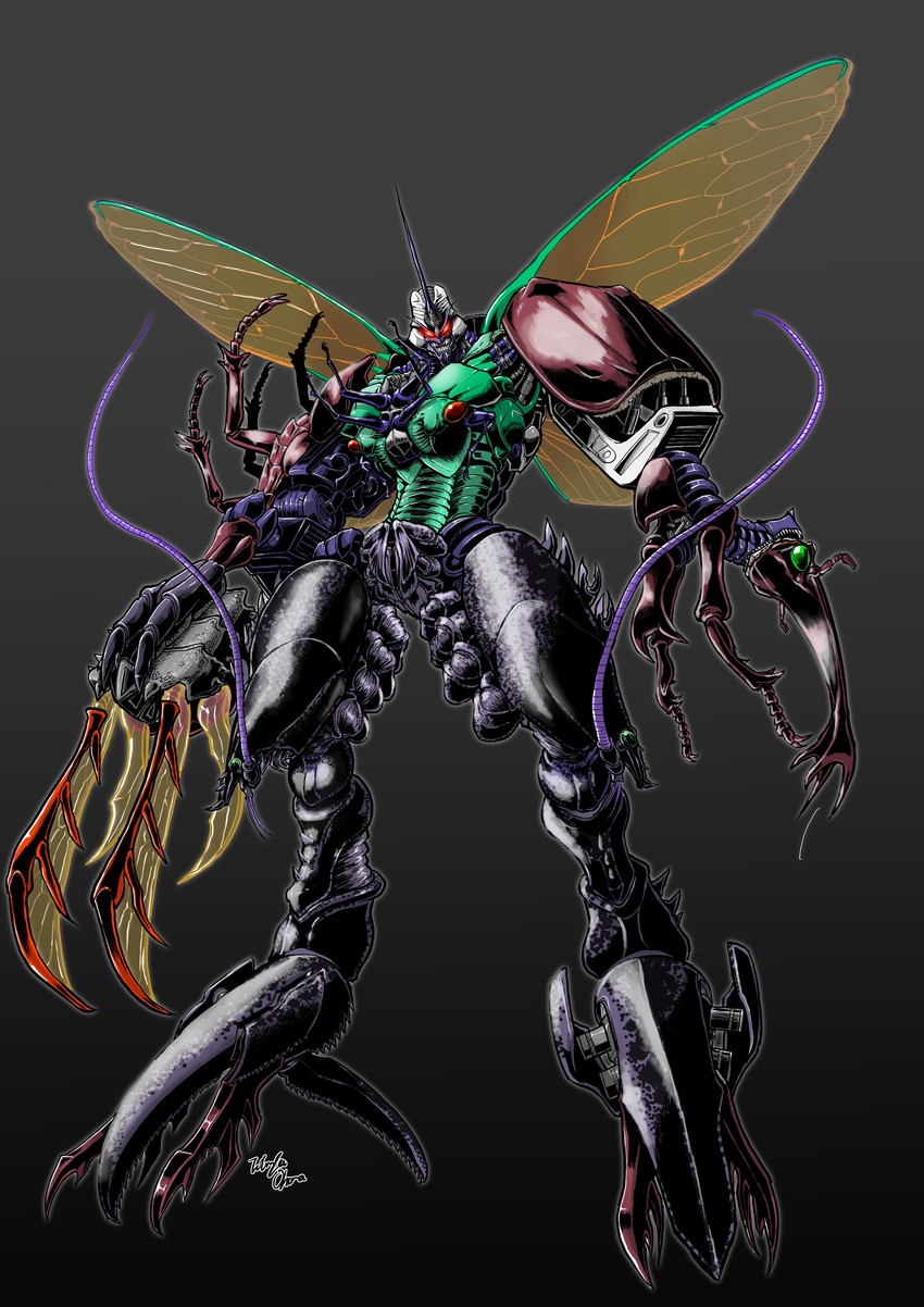 tripredacus (transformers and 1 more) drawn by oohara_tetsuya