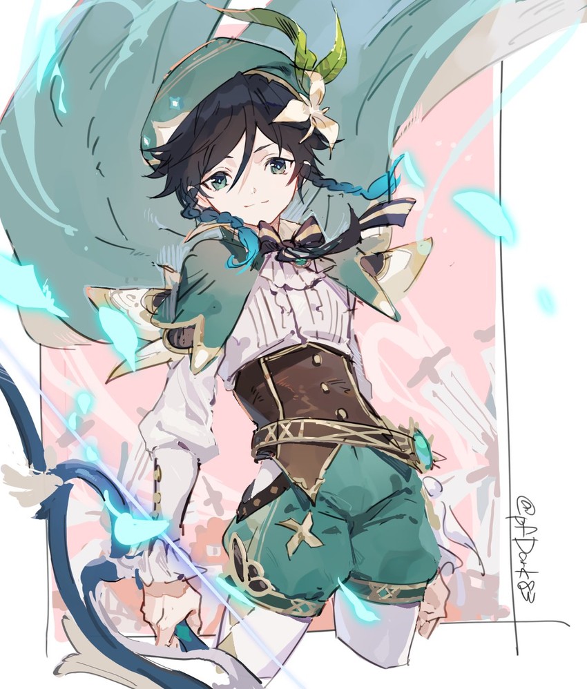 venti (genshin impact) drawn by type-alpha