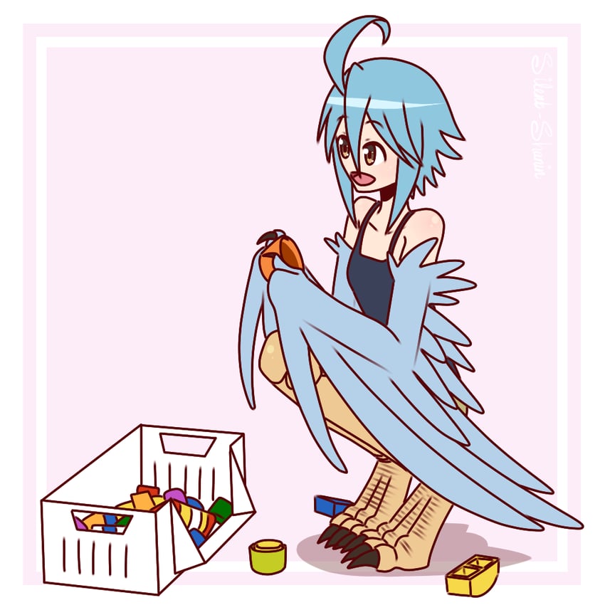 papi (monster musume no iru nichijou) drawn by silent-shanin