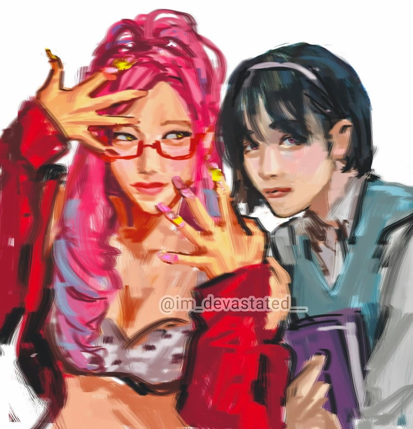 sua and mizi (alien stage) drawn by im_devastated