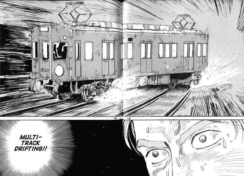 takahashi keisuke (initial d and 1 more) drawn by kiyomaru_(marukyuu_dentetsu)