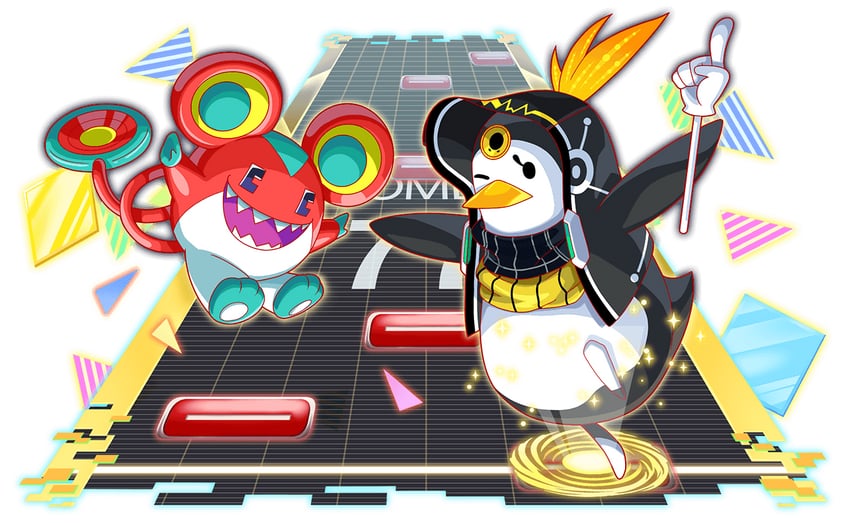 jerry and chuni penguin (crash fever and 1 more)