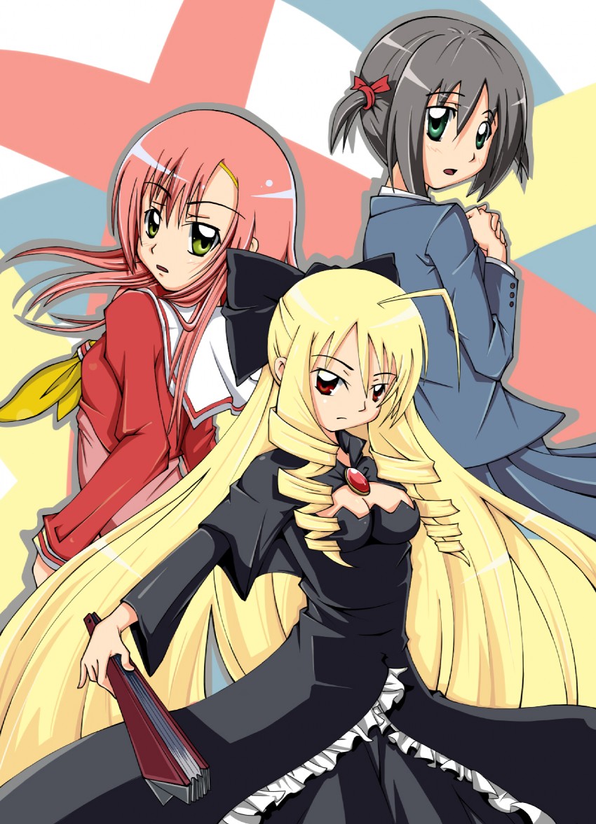 katsura hinagiku, nishizawa ayumu, and tennousu athena (hayate no gotoku!) drawn by chenyuki