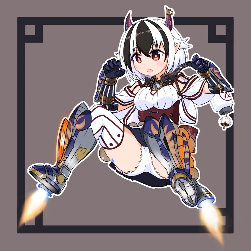 crossette (xenoblade chronicles and 1 more) drawn by paskmel