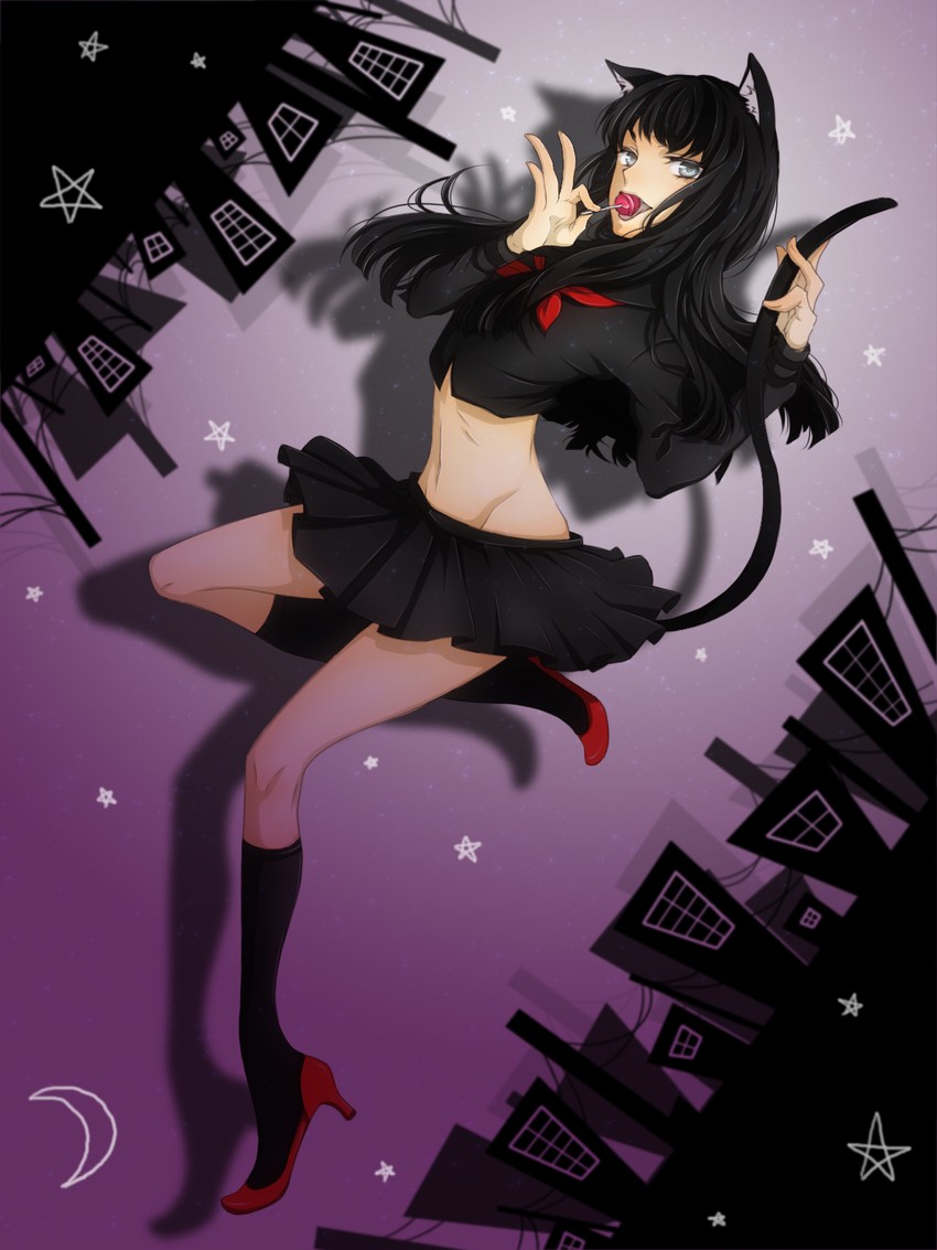 hatsune miku (vocaloid and 1 more) drawn by burulesky