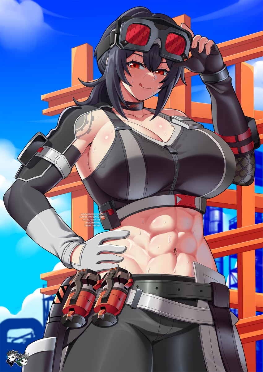 grace howard (zenless zone zero) drawn by jadenkaiba
